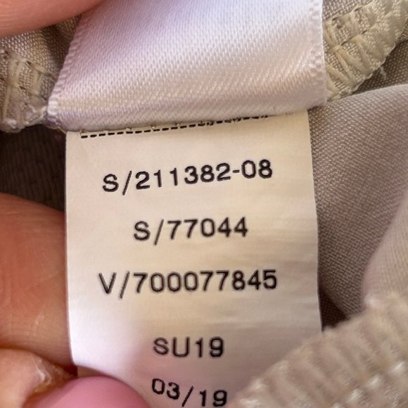 ATHLETA Soho Skort Skirt with Attached Shorts, #211382, Light Gray, Size 12 - Picture 11 of 11